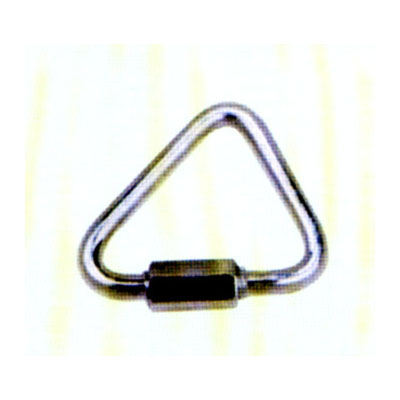 Delta Shaped Quick Link, Zinc Plated